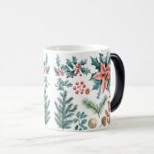Mug Magic Festive Vintage Verwandlungstasse (VorderseiteRechts)