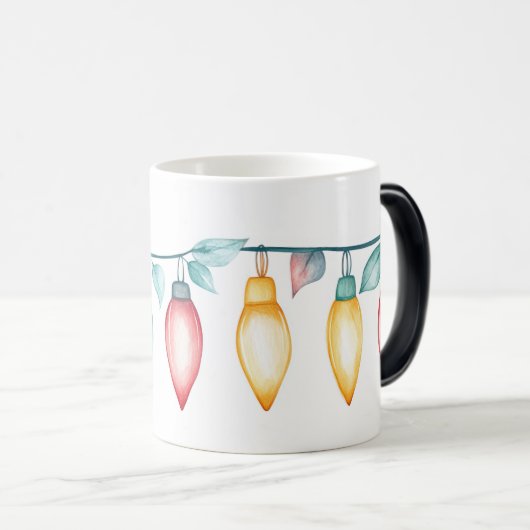 Mug Magic Festive Vintage Verwandlungstasse (VorderseiteRechts)