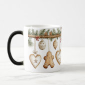 Mug Magic Festive Vintage Verwandlungstasse (Links)