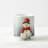 Mug Magic Festive Vintage Verwandlungstasse (Mittel)