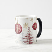 Mug Magic Festive Vintage Verwandlungstasse (VorderseiteRechts)