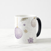 Mug Magic Festive Vintage Verwandlungstasse (VorderseiteRechts)