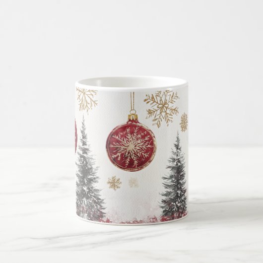 Mug Magic Festive Vintage Verwandlungstasse (Mittel)