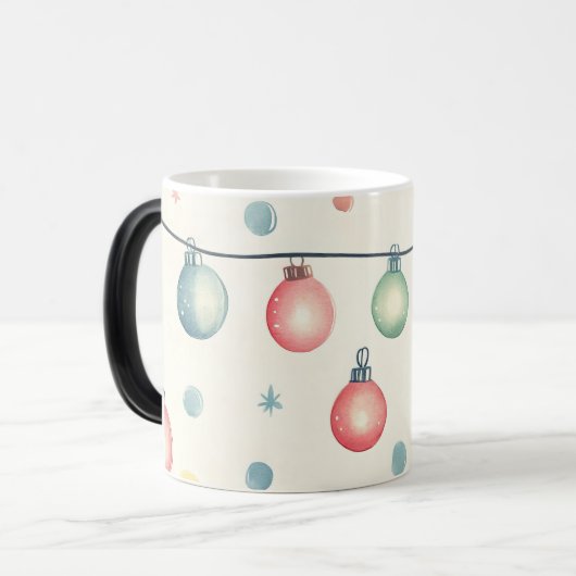Mug Magic Festive Vintage Verwandlungstasse (Vorderseite Links)