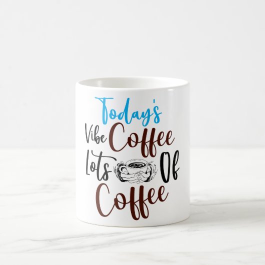 Mug Magic Funny Office Coffee Quotes Verwandlungstasse (Mittel)