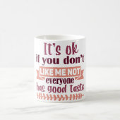 Mug Magic Funny Office Coffee Quotes Verwandlungstasse (Mittel)