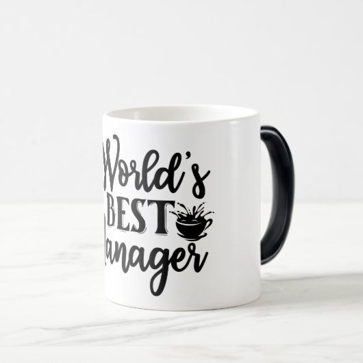 Mug Magic Funny Office Coffee Quotes Verwandlungstasse (VorderseiteRechts)