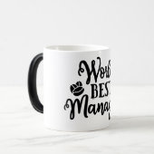 Mug Magic Funny Office Coffee Quotes Verwandlungstasse (Vorderseite Links)