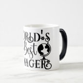 Mug Magic Funny Office Coffee Quotes Verwandlungstasse (VorderseiteRechts)