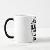 Mug Magic Funny Office Coffee Quotes Verwandlungstasse (Links)