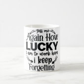 Mug Magic Funny Office Coffee Quotes Verwandlungstasse (Mittel)