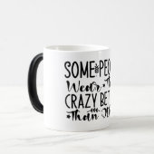 Mug Magic Funny Office Coffee Quotes Verwandlungstasse (Vorderseite Links)