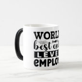Mug Magic Funny Office Coffee Quotes Verwandlungstasse (Vorderseite Links)