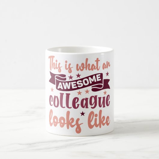 Mug Magic Funny Office Coffee Quotes Verwandlungstasse (Mittel)