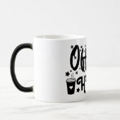 Mug Magic Funny Office Coffee Quotes Verwandlungstasse (Links)
