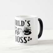 Mug Magic Funny Office Coffee Quotes Verwandlungstasse (VorderseiteRechts)
