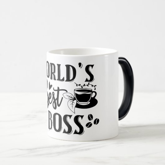 Mug Magic Funny Office Coffee Quotes Verwandlungstasse (VorderseiteRechts)