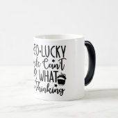 Mug Magic Funny Office Coffee Quotes Verwandlungstasse (VorderseiteRechts)