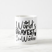 Mug Magic Funny Office Coffee Quotes Verwandlungstasse (Mittel)