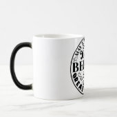 Mug Magic Funny Office Coffee Quotes Verwandlungstasse (Links)