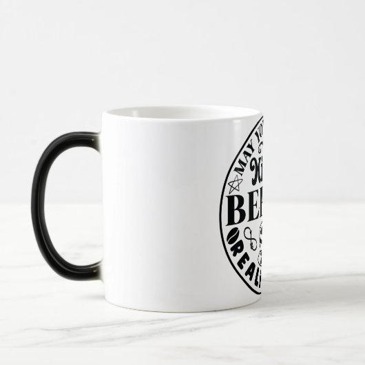 Mug Magic Funny Office Coffee Quotes Verwandlungstasse (Links)