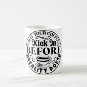 Mug Magic Funny Office Coffee Quotes Verwandlungstasse (Mittel)