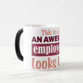 Mug Magic Funny Office Coffee Quotes Verwandlungstasse (Vorderseite Links)