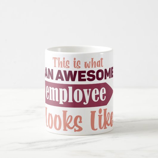 Mug Magic Funny Office Coffee Quotes Verwandlungstasse (Mittel)