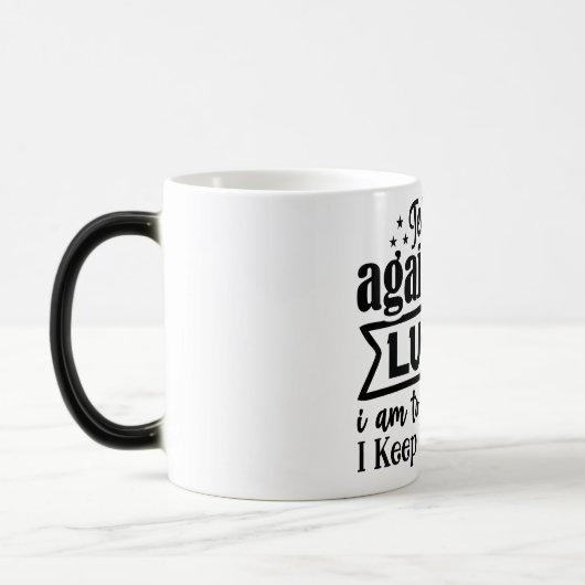 Mug Magic Funny Office Coffee Quotes Verwandlungstasse (Links)