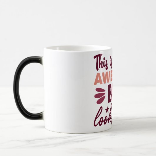 Mug Magic Funny Office Coffee Quotes Verwandlungstasse (Links)