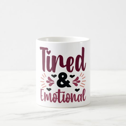 Mug Magic Funny Office Coffee Quotes Verwandlungstasse (Mittel)