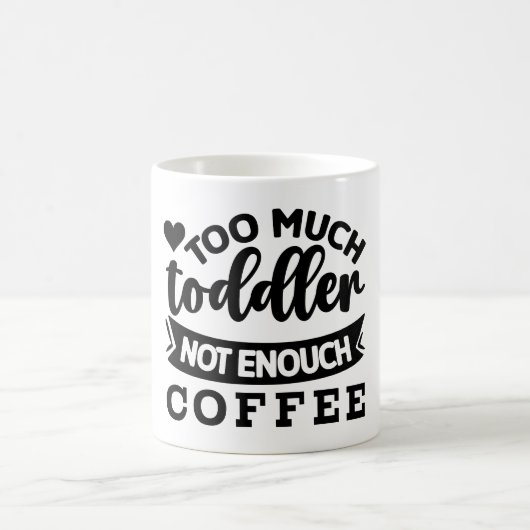 Mug Magic Funny Office Coffee Quotes Verwandlungstasse (Mittel)