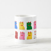 Mug maneki neko kaffeetasse (Mittel)