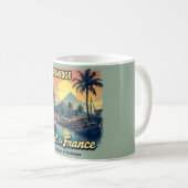 Mug Martinique - Tropischer Strand Kaffeetasse (VorderseiteRechts)