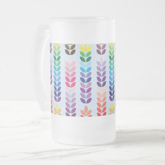 Mug Mattglas Bierglas (Vorderseite Links)