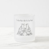 Mug Mattglastasse (Mittel)