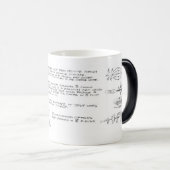 Mug Maxwell's Equations Verwandlungstasse (VorderseiteRechts)
