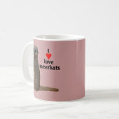 Mug "Meerkats " Kaffeetasse (Vorderseite Links)