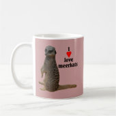 Mug "Meerkats " Kaffeetasse (Links)
