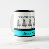 Mug Mine Mine Mine Seagull Beverage Cup Zweifarbige Tasse (Vorderseite Links)