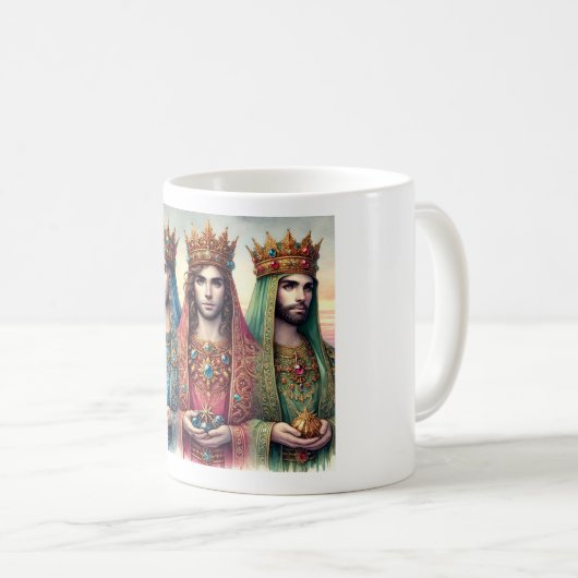 Mug mit den Heiligen Königen Kaffeetasse (VorderseiteRechts)