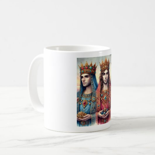 Mug mit den Heiligen Königen Kaffeetasse (Vorderseite Links)