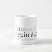 Mug mit der Aufschrift 'Von Neuem Beginnen' Kaffeetasse (Mittel)