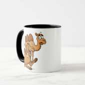Mug mit einem lachenden Kamel Tasse (Vorderseite Links)
