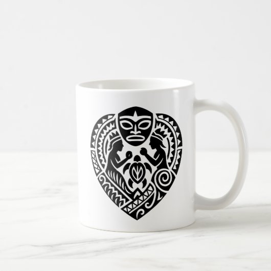 Mug mit polynischem Tattoo. Kaffeetasse (Rechts)