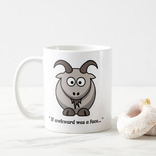 Mug mit Ziege Kaffeetasse