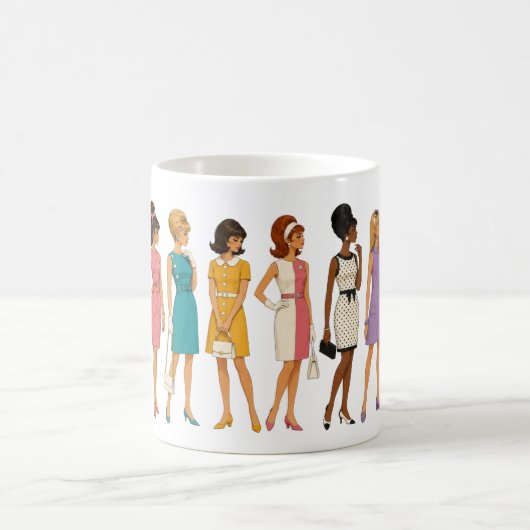 Mug - Modeikone der 60er Jahre Kaffeetasse (Mittel)