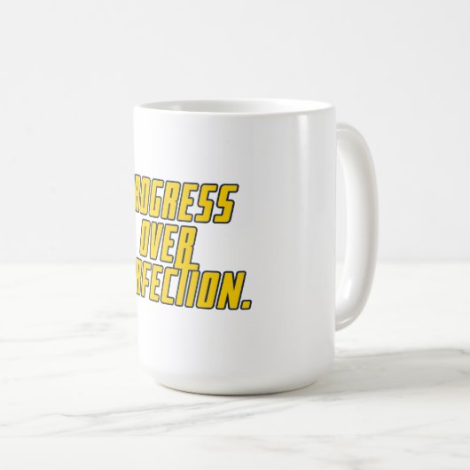 Mug – Modern Motivational Coffee & Tea Cup Kaffeetasse (VorderseiteRechts)