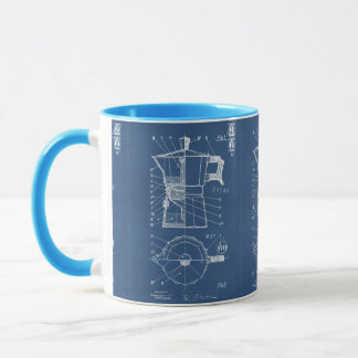Mug Moka Kaffeemasse Expresso bialetti blueprint Tasse