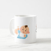 Mug Mom Baby Kaffeetasse (Vorderseite Links)